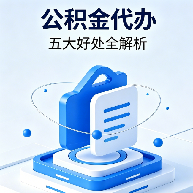 红河公积金代办到底值不值？这5大好处让你少走弯路
